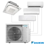 Мултисплит система Daikin 4MXM68A9 с външно тяло и различни вътрешни тела