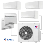 Мултисплит система Gree GWHD(42)NK6OO с външно и няколко вътрешни тела