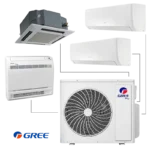 Мултисплит система Gree GWHD(36)NK6OO с външно и вътрешни тела
