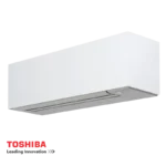 Вътрешно тяло на инверторен климатик Toshiba Super Daiseikai 10 WHITE RAS-B18S4KVPG-E с бял дизайн