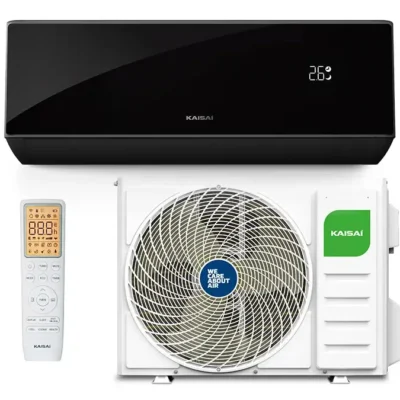 Инверторен стенен климатик KAISAI BLACK PRO HEAT +  KRB-24TLHI / KRWB-24TLHO