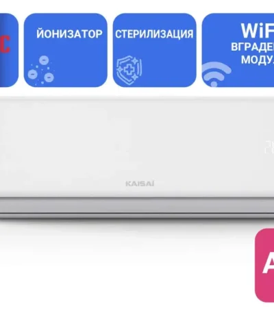 Инверторен стенен климатик KAISAI NORDIC KNP12NRHI KNP12NRHO A+++ за отопление с Wi-Fi