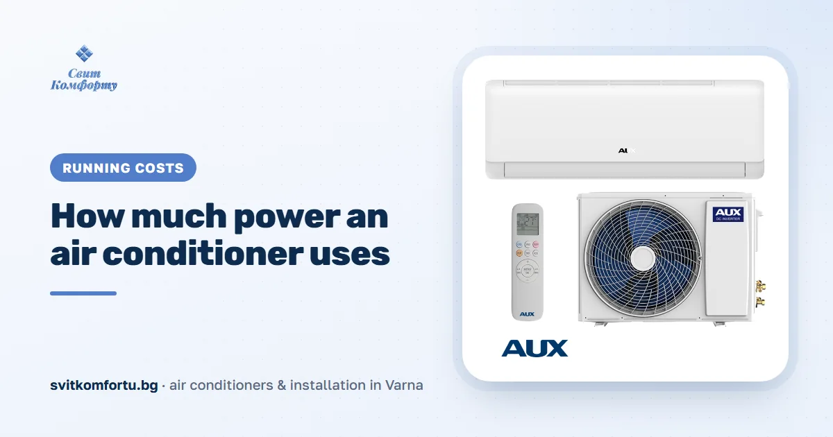 How Much Electricity Does an Air Conditioner Use? Consumption by BTU and Real Bills