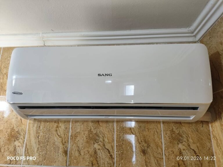 Air conditioner installation in Varna — indoor unit, project 8