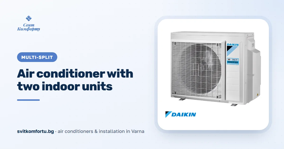 Air Conditioner with Two Indoor Units — Kits and Prices 2026