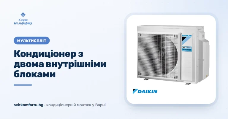 Климатик с две вътрешни тела — комплекти и цени 2026