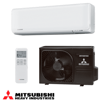 Инверторен климатик Mitsubishi Heavy Industries SRK 20 ZT-WF + SRC 20 ZT-WB - бял