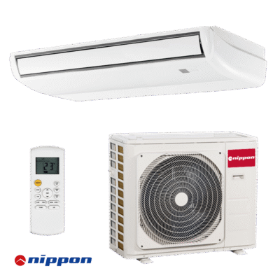 Inverter air conditioner Nippon NUE-36HRFNX-Q + NOD30U-36HFN8-Q - ceiling/floor unit