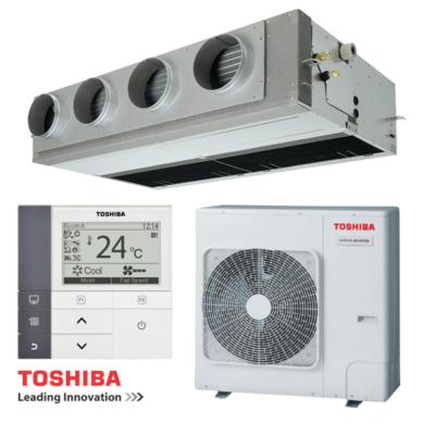 Ducted air conditioner Toshiba RAV-HM1401BTP-E + RAV-GM1401ATP-E