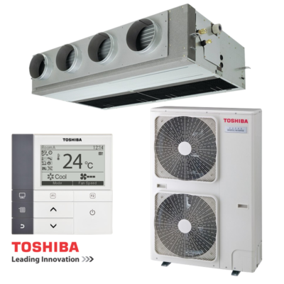 Ducted air conditioner Toshiba RAV-HM1601BTP-E + RAV-GM1601ATP-E