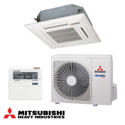 Cassette air conditioner Mitsubishi Heavy Industries FDTC60VH + SRC60ZSX-W