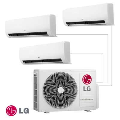 LG multi-split system RM3U19.U24 + RMN09.NSJ + RMN09.NSJ + RMN12.NSJ