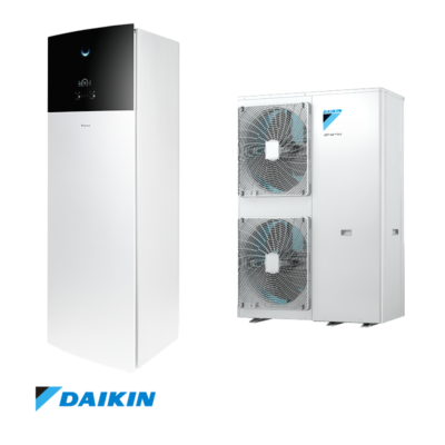 Low-temperature heat pump with water tank Daikin Altherma EAVX16S18D6V + EPGA14DV